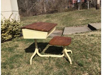 Vintage School Desk