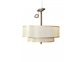 Crystorama Drum Shade Chandelier 26'D (pd $650)