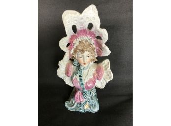 Victorian French Woman Bust Figurine