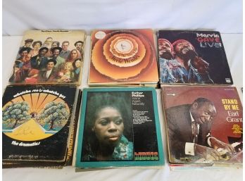 Great Lot Of Fifty Eight  R&B & Jazz Albums Records & More, Dionne Warwick, Andre Crouch, Natalie Cole