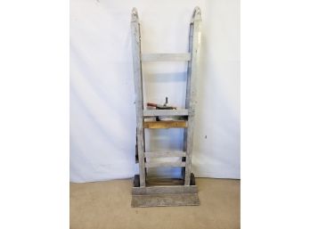 Older Model Heavy Duty Hand Truck With Ratcheting Straps