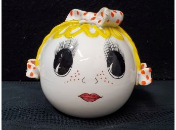 Cute Vintage Made In Japan Porcelain Bank