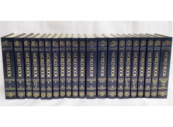 New 1989 World Book Encyclopedia Blue Hardcover Set