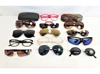 Fourteen Pairs Of Fashion Sunglasses