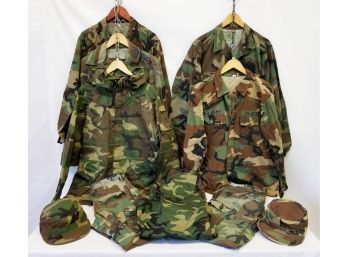 Men's Army Fatigues Lot - Sizes Small To Medium