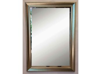 Silver Framed Rectangle Wall Mirror 28' X 40'