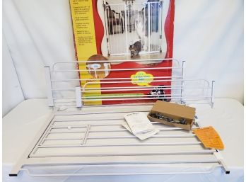 Carlson Extra Tall Metal Pet Gate With Door - New In Box