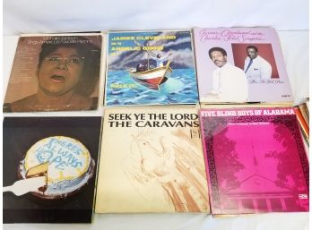 Twenty Four Vintage Gospel Religious Vinyl Records Albums-James Cleveland, Mahalia Jackson & More