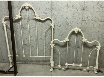 Fancy Twin Iron Bed With Steel Frame Two Of Two