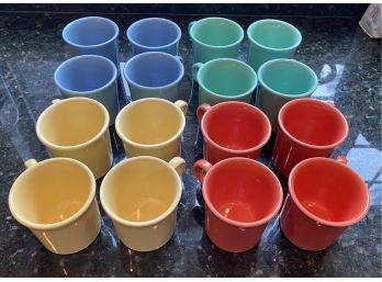 16 Fiestaware Mugs