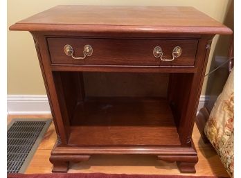 Stickley Cherry One Drawer Nightstand