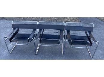 Three Wassily Chairs