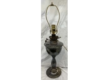 Vintage Silver Plate Lamp