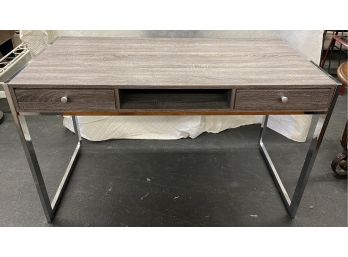 New Two Drawer Desk With Cubbie