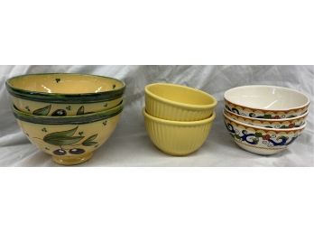 Ceramic Bowl Lot