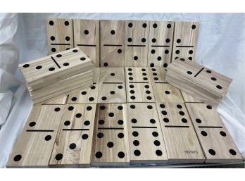 Large Wood Dominos