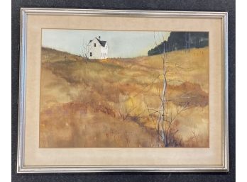 Framed Watercolor By Janz Carlson