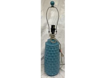 Blue Ceramic Lamp