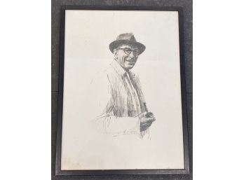 Framed Print Of Man