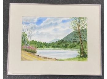 Framed Watercolor By David McCandless