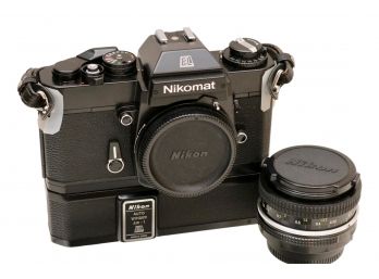 Nikon Nikkormat ELW And Auto Winder AW-1 And More
