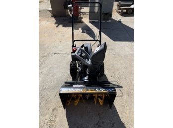 Yard Machines By MTD Snowking Snow Blower, 5.5 HP, 22'