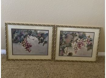 Pair Of Watercolor Paintings