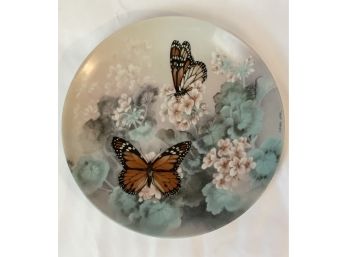 W. S. George Monarch Butterflies Limited Edition Plate