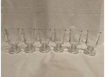 Set Of 6 Glass Cups