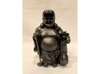 Buddha Golfer Statue