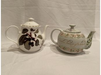 Set Of 2 Teapots