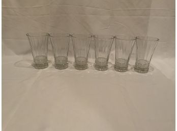 Set Of 6 Crystal Tumblers