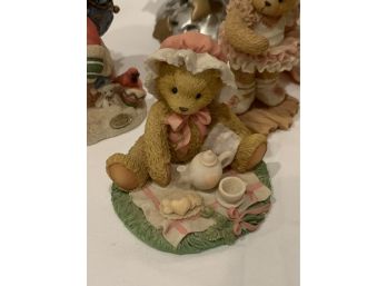 Cherished Teddies 7 Figurines Varying Scenes