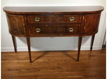 Fabulous HECKMAN Sideboard / Server - Brass Hepplewhite Style Pulls - Very Pretty Piece - Lovely Condition