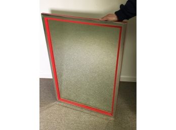 Vintage Modern / MCM - Red / Mirror By Thomasville - Dated 1970 - GREAT Piece - Very Heavy