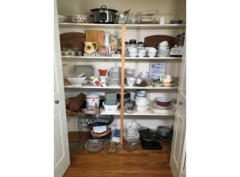 Absolutely Amazing 150 Plus Piece KITCHEN & HOUSEHOLD Lot - Over $1,000 To Replace ! -TAKE A GOOD LOOk