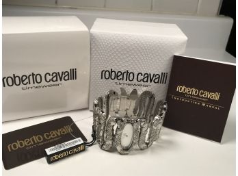 Incredible ROBERTO CAVALLI - Cleopatra Snake Watch - BRAND NEW - Paid $695 - Box, Card & Booklet