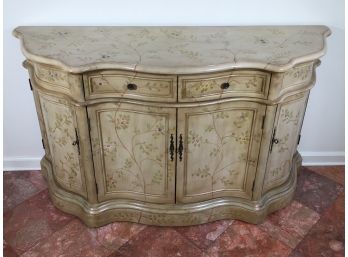 Fabulous Hand Painted Cabinet / Server - Paid $2,200 - Fantastic Piece In Amazing Condition - Loads Of Storage