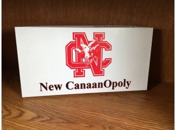 VERY RARE New CanaanOpoly / Monopoly Custom Board Game From 1989 - NEVER USED ! VERY COOL !