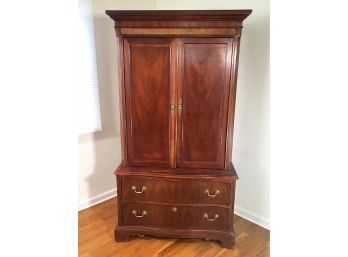 Handsome Mahogany Armiore / Bar / Media Cabinet - By Lexington - MANY Used - Excellent Condition