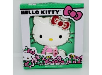 Brand New Hello Kitty 2019 Christmas Ornament Made With Fine European Crystals