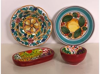 Handpainted Pottery From Portugal