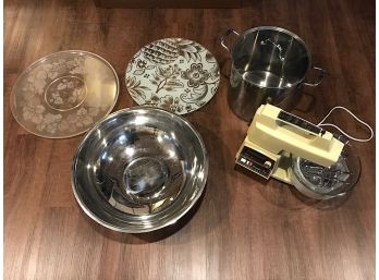Vintage Oster Mixmaster And More