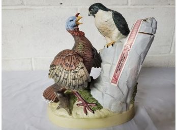 Wild Turkey Decanter With Falcon No. 11 1986