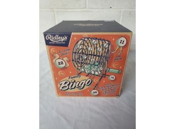 Ridleys Bingo System With Roller Ball Cars And Markers