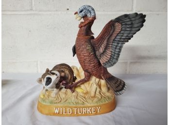 Wild Turkey Decanter Raccoon No. 5 1984