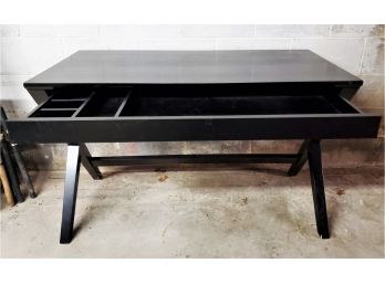 Black Wood Contemporary Styled Desk