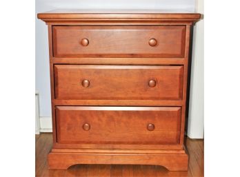 Solid Cherry? Three Drawer End Table