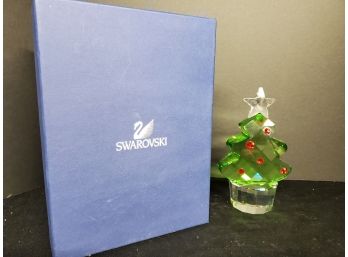 Stunning Swarovski Crystal Christmas Tree With Original Box