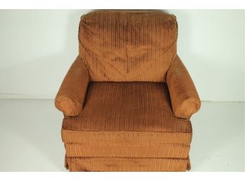 Cool Brown Corderoy Lounge Armchair By Watsons Of Taylorsville